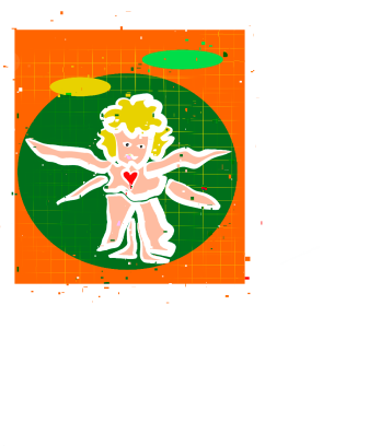 1.vitruvianman painting